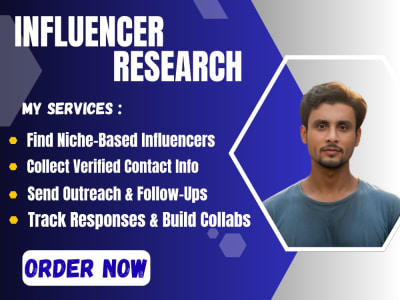 Influencer Marketing, Influencer Outreach & Influencer Research Expert