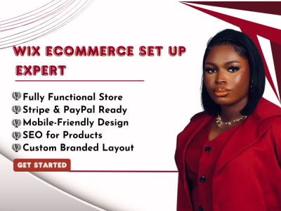 Wix website, wix business website design, redesign, wix online store