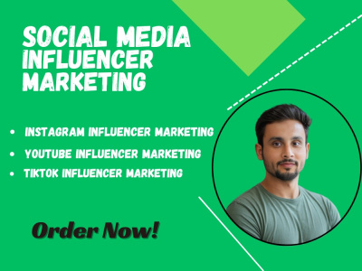 Social media Influencer Marketing,Influencer Research & Outreach Expert