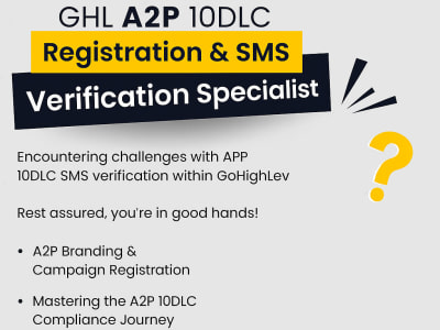 A2P 10DLC approved for your GoHighLevel Brand and Campaign