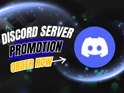 Discord advertising , discord promotion , discord server promotion