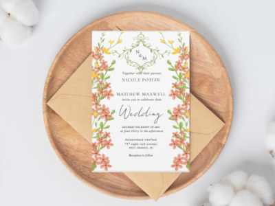 Exquisite Wedding, Greeting, Party, and invitation card designs