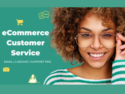 A professional ecommerce customer service, email, and live chat support