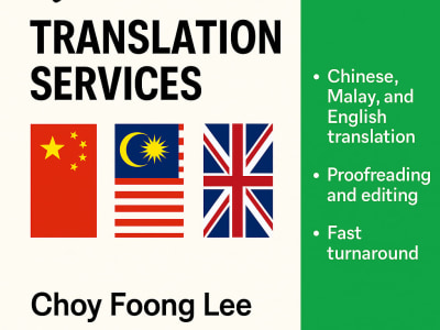 Professional Translation (Chinese ↔ Malay ↔ English) – Accurate & Fast