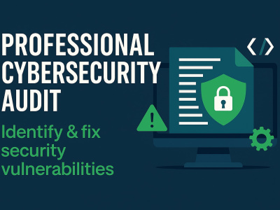 Get a Full Cybersecurity Audit for Your App, SaaS, or MVP