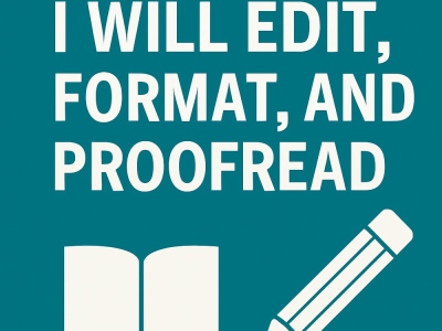 Editor, formator, and proofreader for your biology or research thesis