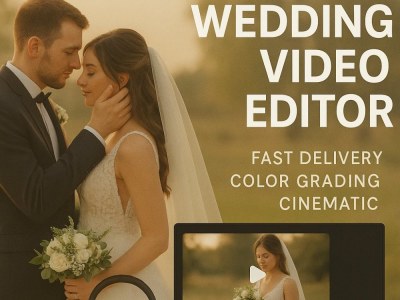 Cinematic Wedding Video Editing Specialist