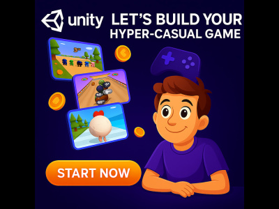 Unity Hyper-Casual Mobile Game Prototype for Android & iOS