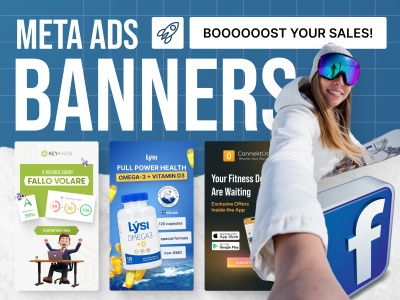 Scroll-stopping Meta Ads banners that convert clicks into sales