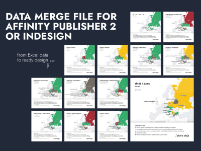 InDesign or Affinity Publisher data merge file or mail merge in MS Word