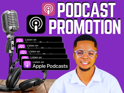 Organically Apple podcast Promotion for huge Ratings and Downloads