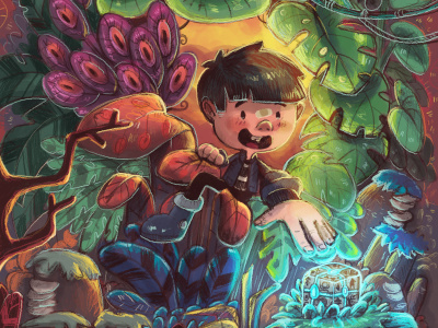 An amazing children's book illustration