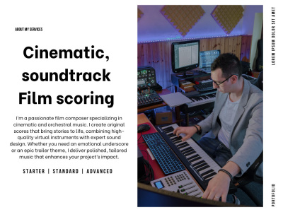 A custom soundtrack that elevates your story