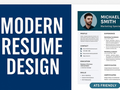 “I will design a professional ATS-friendly CV/Resume”)