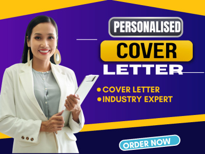 A professional cover letter within 24 hours