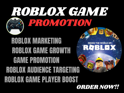 Boost and  Promote Your Roblox Game for Maximum Players and Engagement