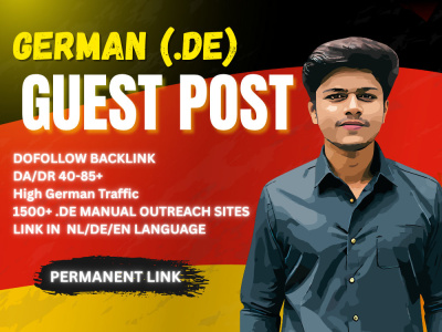 German Guest Post on High Authority .de German site for Do follow Backlink