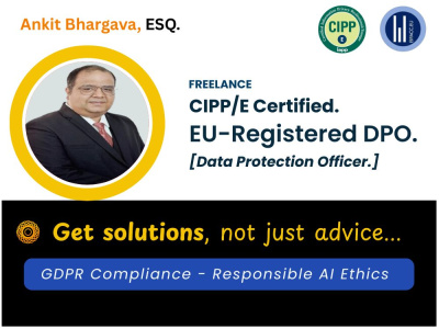 Practical Solutions for Data Privacy & AI Ethics by EU-Regd. DPO.