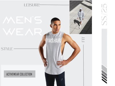 A fantastic Menswear Activewear Design Collection