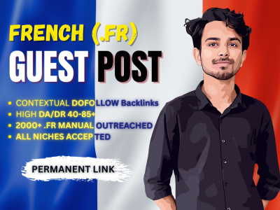 French Guest Post Do Follow Backlink from High DA DR .fr Site