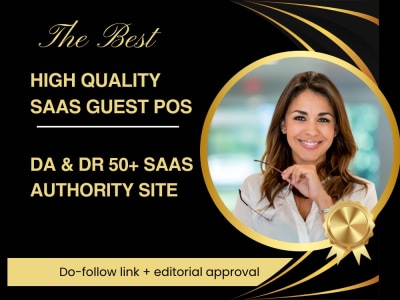 High-Quality SAAS Guest Post Outreach & Publishing on Authority Sites