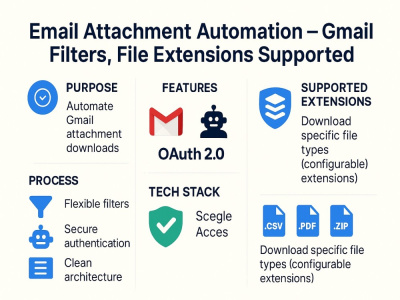 Gmail Attachment Downloader to Local System or Google Drive