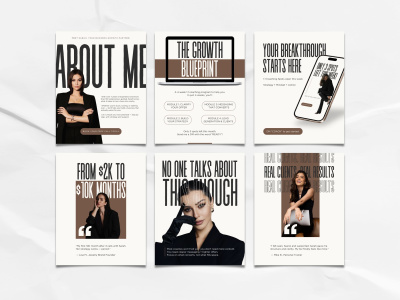 Unique social media posts designs for Instagram, Facebook, Twitter etc.