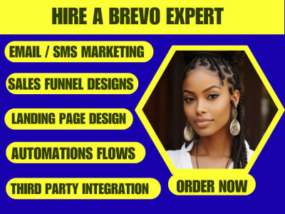 Gohighlevel, landing page, newsletter setup Sendinblue & Active campaign