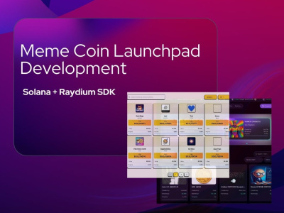 A memecoin launchpad webstie on solana using Raydium SDK