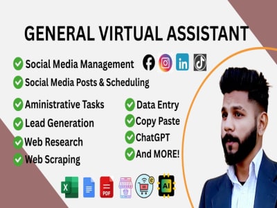 Reliable Virtual Assistant for Data Entry, Web Research & Admin Support ...