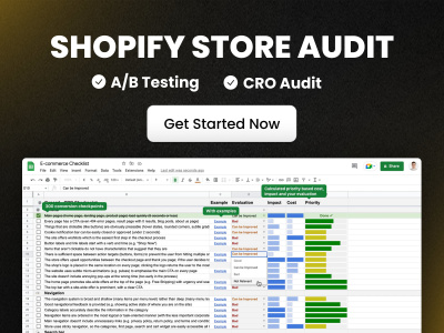 A Shopify Store CRO Audit Report