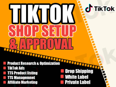 TikTok shop approval and setup | product Listings | affiliate Marketing