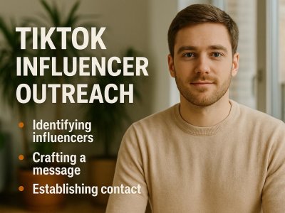 Outreach Services for influencers on tiktok