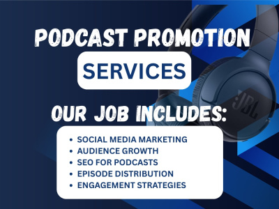 Full-time podcast promotion & advertising for your podcast