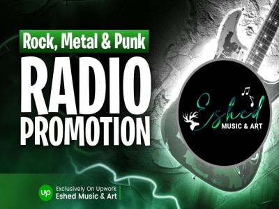 To promote your music to rock, metal, and punk radio stations worldwide