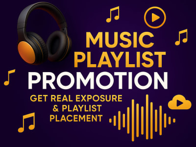 A Playlist Pitching & Music Promotion Services