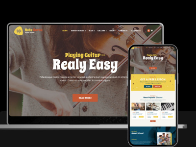 Squarespace music tutor website instrument lessons booking system AU site