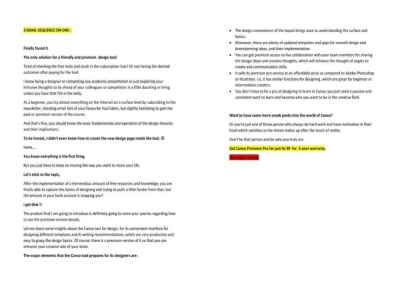 My persuasive copywriting work on : Ad and E-mail copy