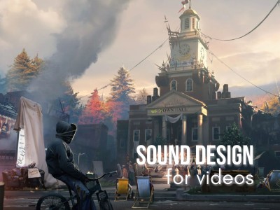 Sound design, foley and mix for your video