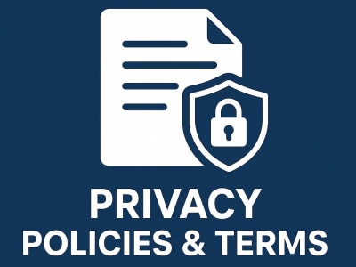 GDPR and CCPA Ready Privacy Policies and Terms for Compliance
