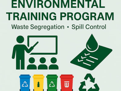 Environmental Training on Waste Management and Spill Control