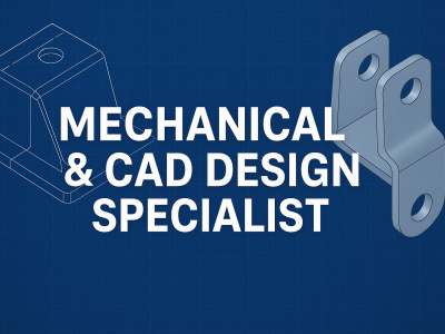 CAD redesigns for laser cutting, bending, welding + tech drawings