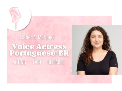 Young Brazilian portuguese voice, voice actress