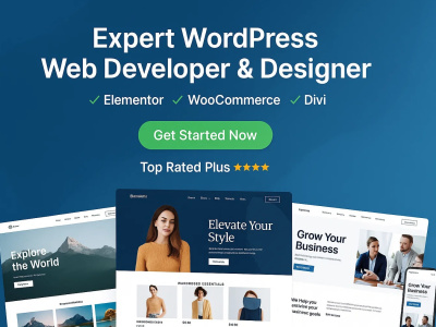 Expert WordPress Web Developer & Designer | Elementor I Woocommerce | Divi