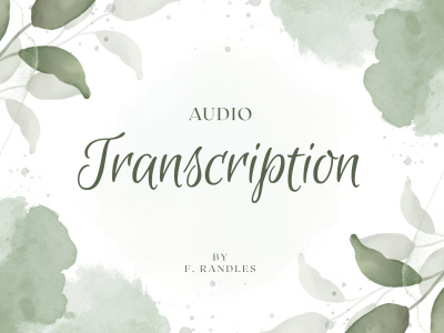 Fast and accurate transcripts.