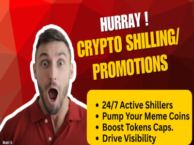 Crypto Twitter Marketing & Shilling | Meme Coin, NFT & DeFi Promo