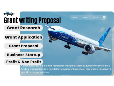Grant Research & Writing | Business Plans & Proposals | Pitch Deck | RFPs