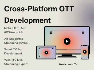 OTT App Development | Live Streaming Platform | Video Streaming App