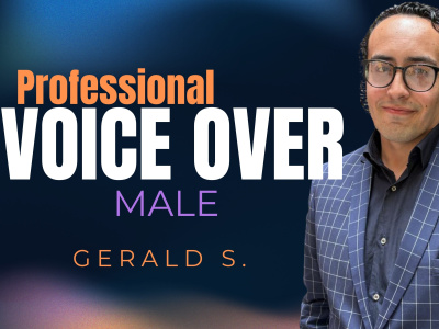 A High Quality American Male VoiceOver