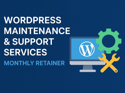 WordPress Maintenance & Support Services - Monthly Retainer